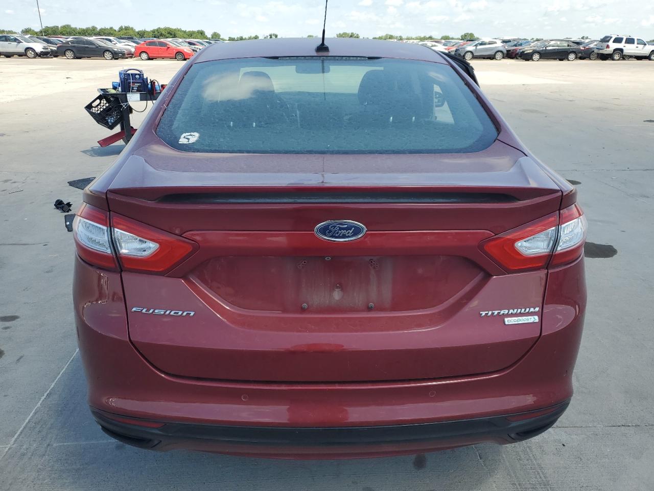 2015 Ford Fusion Titanium VIN: 3FA6P0K97FR115856 Lot: 60603394