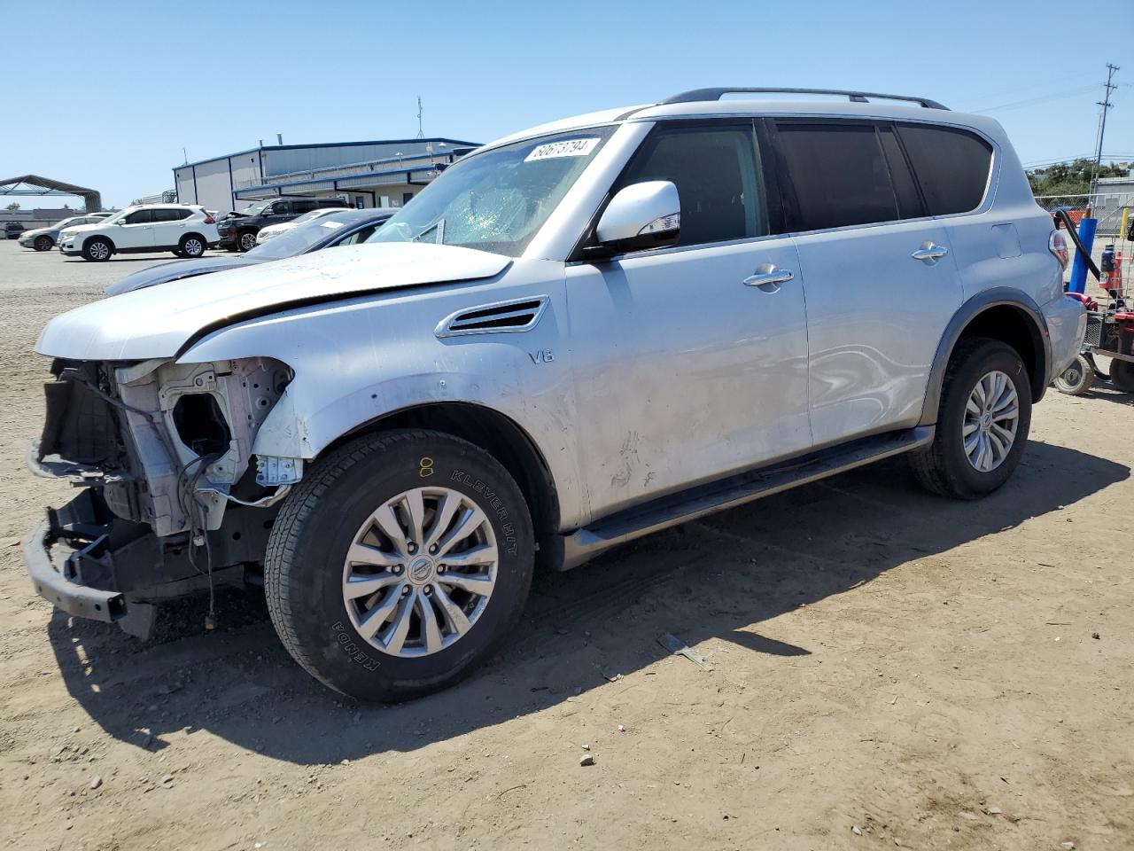 2017 Nissan Armada Sv VIN: JN8AY2NC4H9509662 Lot: 60673794
