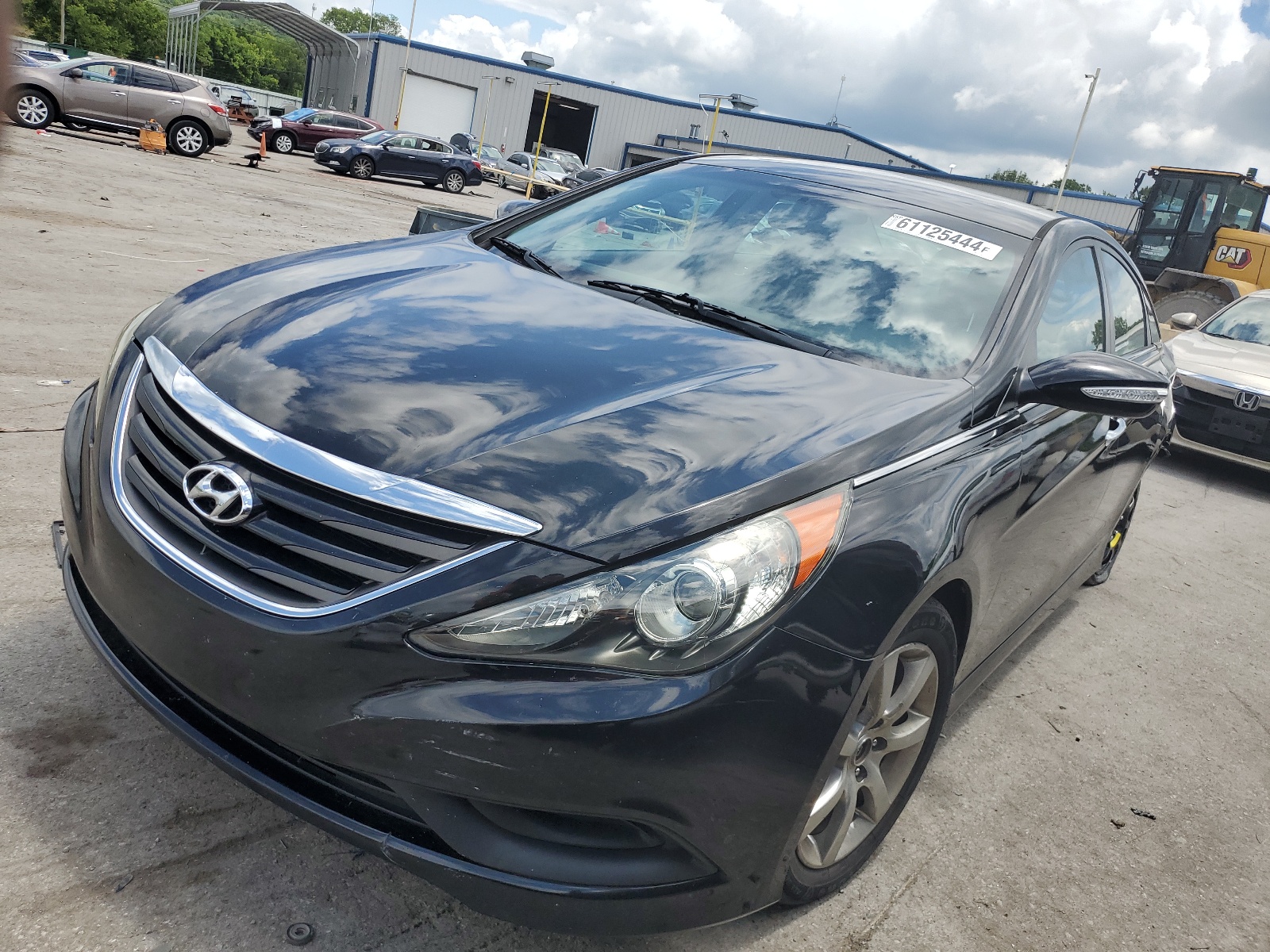 2014 Hyundai Sonata Gls vin: 5NPEB4AC9EH856536