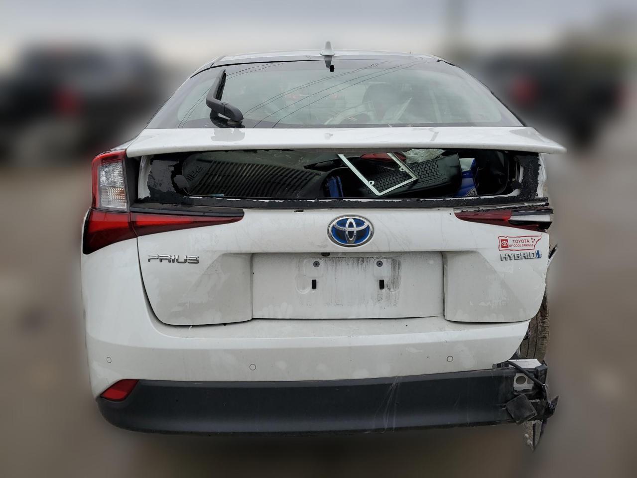 2022 Toyota Prius Night Shade VIN: JTDKAMFU6N3189900 Lot: 46922694