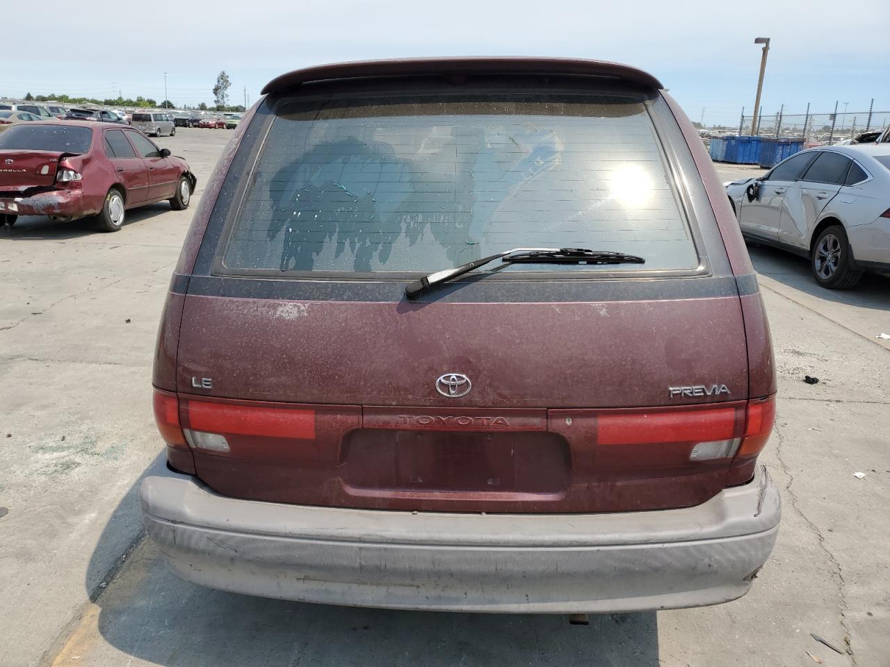 1991 Toyota Previa Le VIN: JT3AC12R9M0048488 Lot: 59179494