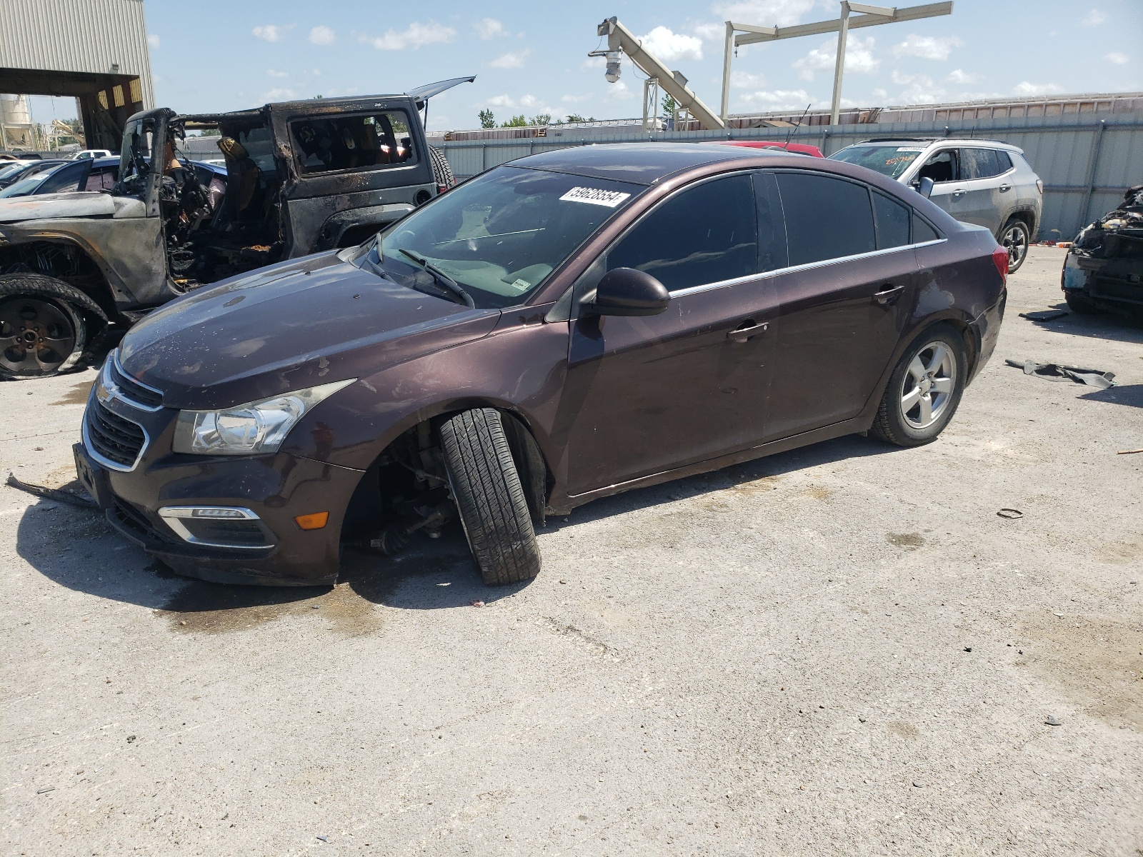 2015 Chevrolet Cruze Lt vin: 1G1PC5SB5F7195863