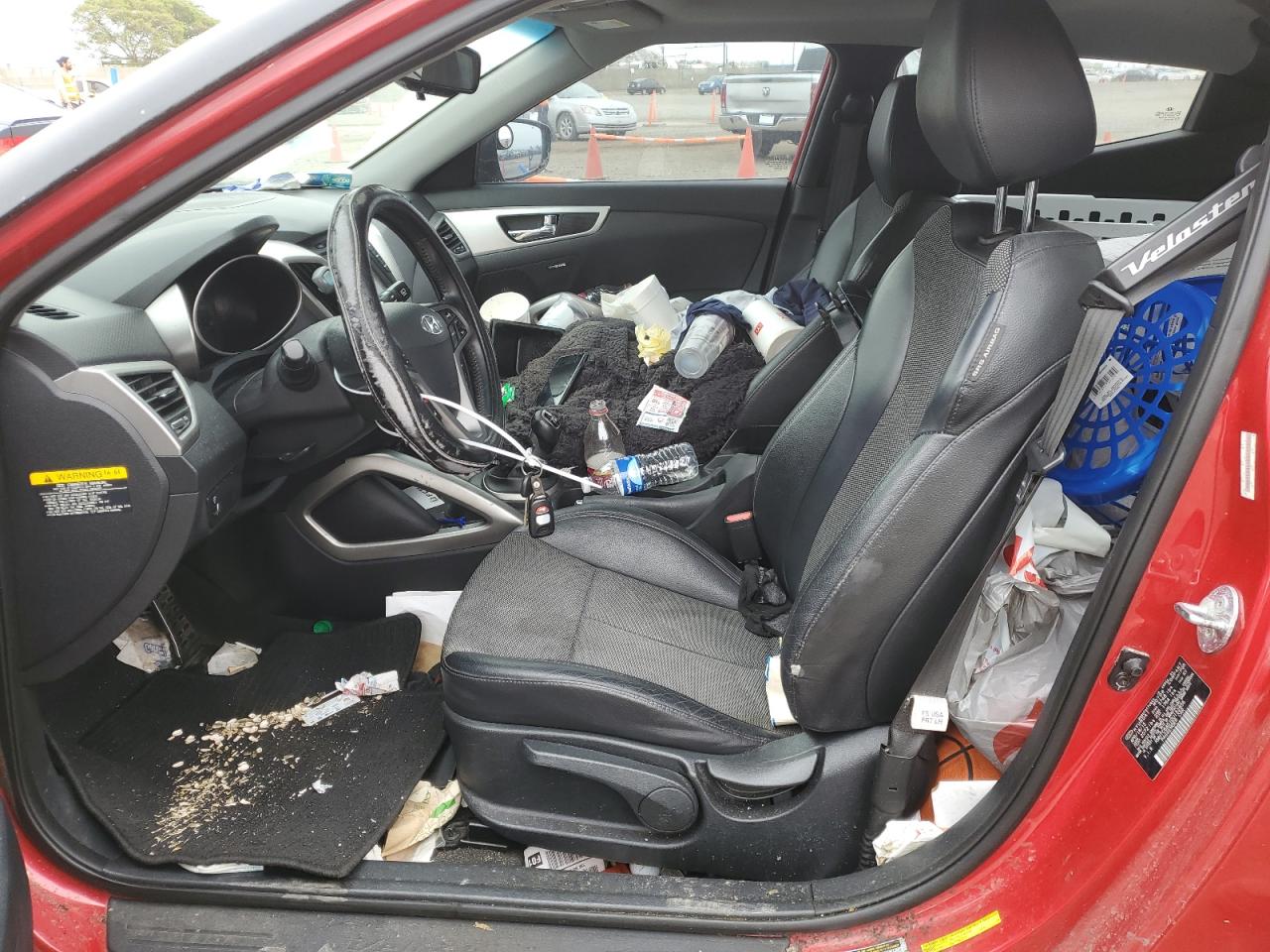 2013 Hyundai Veloster VIN: KMHTC6AD1DU152856 Lot: 58168654