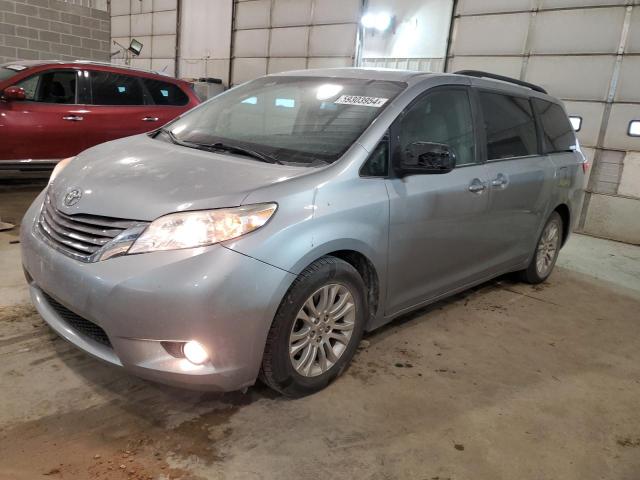 2015 Toyota Sienna Xle de vânzare în Columbia, MO - Hail