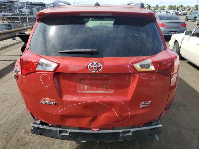 Parquets TOYOTA RAV4 2014 Czerwony