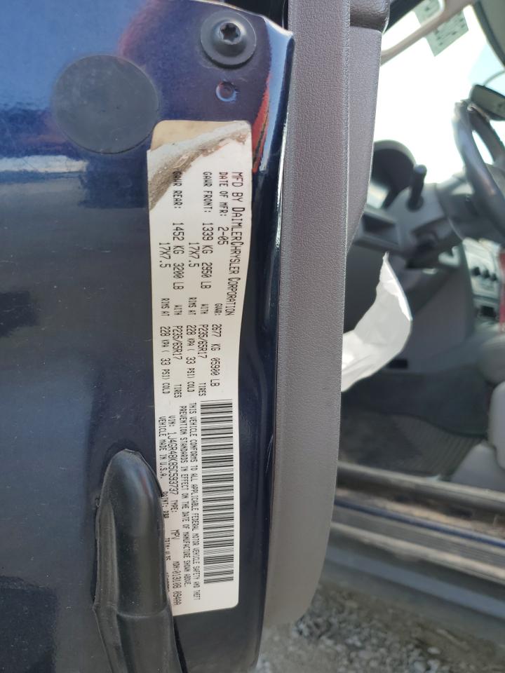 2005 Jeep Grand Cherokee Laredo VIN: 1J4GR48K85C593737 Lot: 60206784