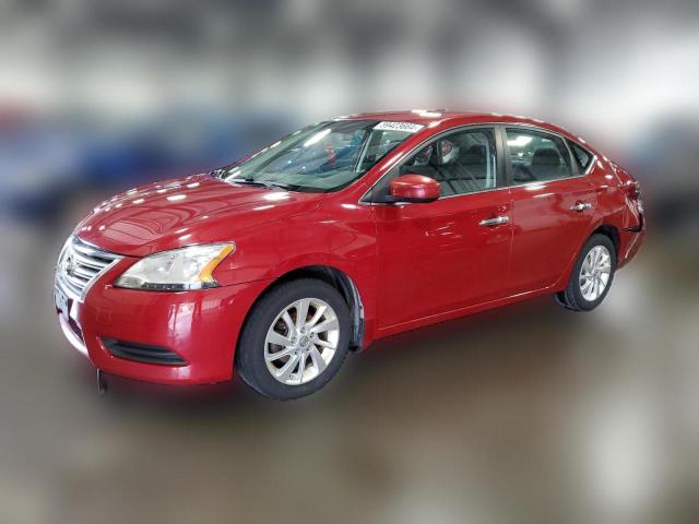  NISSAN SENTRA 2013 Красный