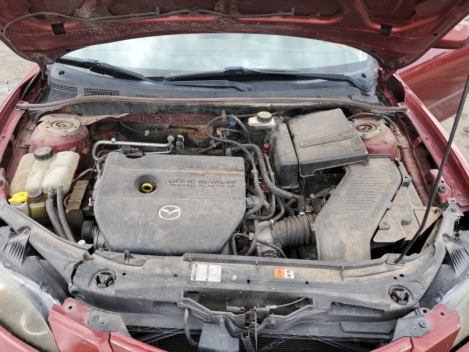 JM1BK32F381147098 2008 Mazda 3 I