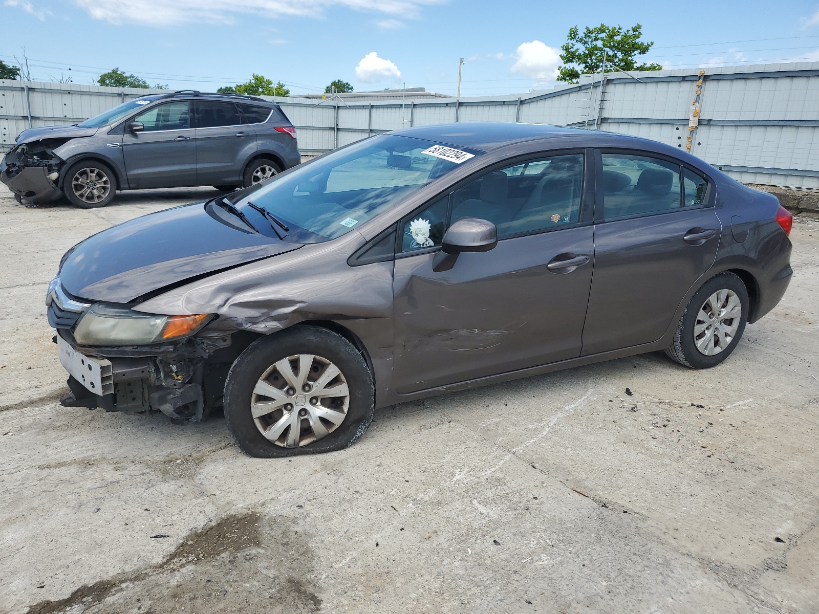 2012 Honda Civic Lx vin: 19XFB2F59CE062169