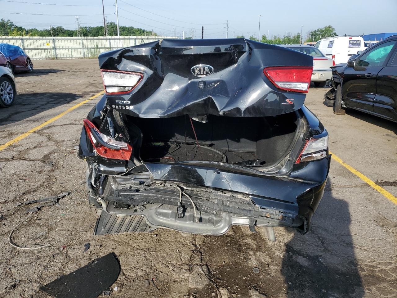 2020 Kia Rio Lx VIN: 3KPA24AD6LE336190 Lot: 57343674