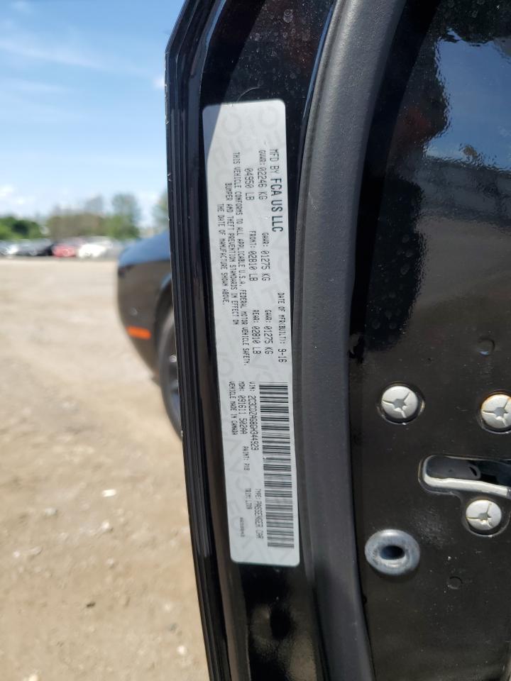 2016 Dodge Challenger Sxt VIN: 2C3CDZAG8GH344929 Lot: 57133154