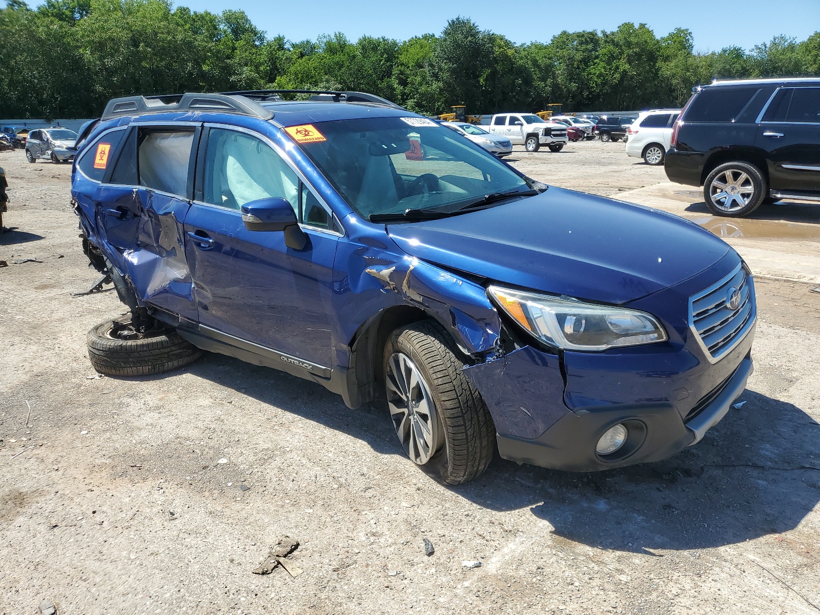 2015 Subaru Outback 2.5I Limited vin: 4S4BSBNC7F3299457