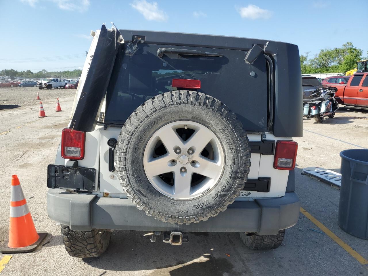 2008 Jeep Wrangler Unlimited Rubicon VIN: 1J4GA69148L615083 Lot: 59633184