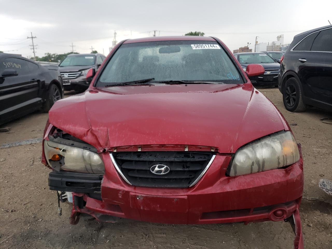 2005 Hyundai Elantra Gls VIN: KMHDN46D65U928993 Lot: 58951744