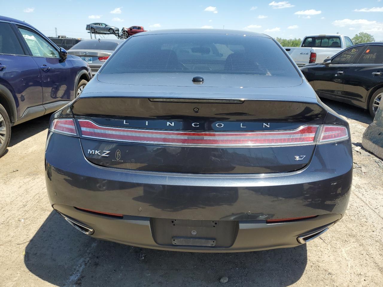 2013 Lincoln Mkz VIN: 3LN6L2GK5DR814327 Lot: 58015944