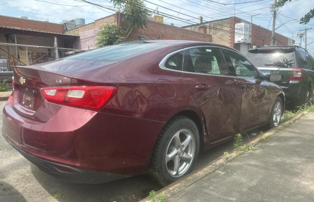 Седаны CHEVROLET MALIBU 2016 Бургунди