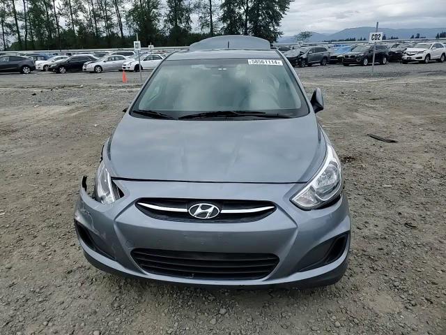 2017 Hyundai Accent Se VIN: KMHCT4AEXHU357238 Lot: 58561114