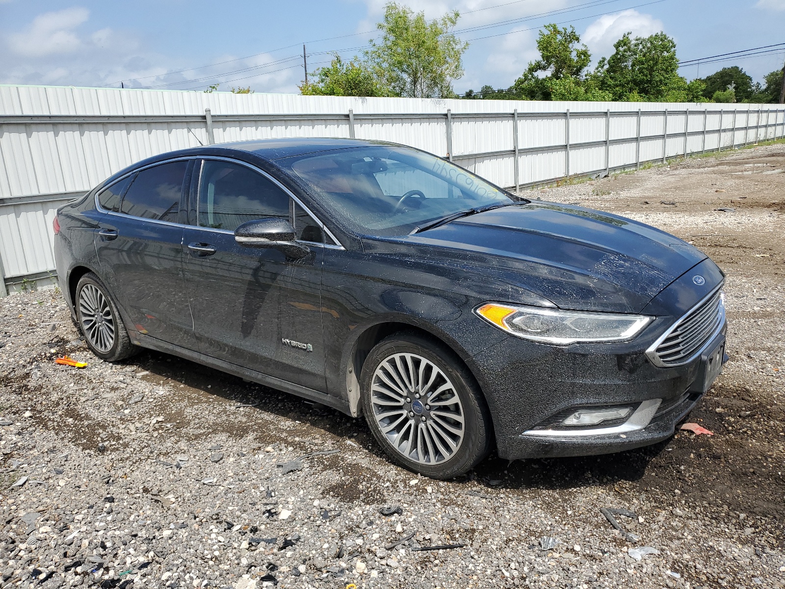 2018 Ford Fusion Titanium/Platinum Hev vin: 3FA6P0RU3JR250531