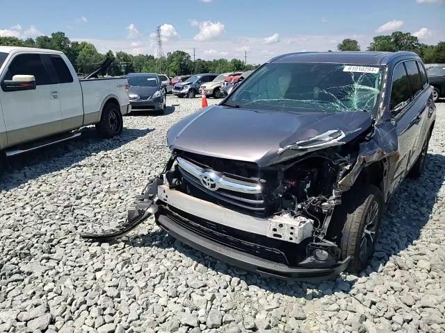 2016 Toyota Highlander Xle VIN: 5TDKKRFH0GS163646 Lot: 61010294