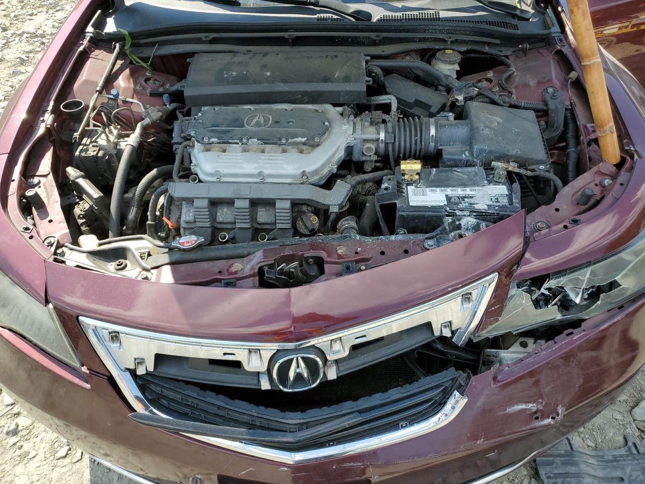 2012 Acura Tl VIN: 19UUA8F58CA017015 Lot: 58882664