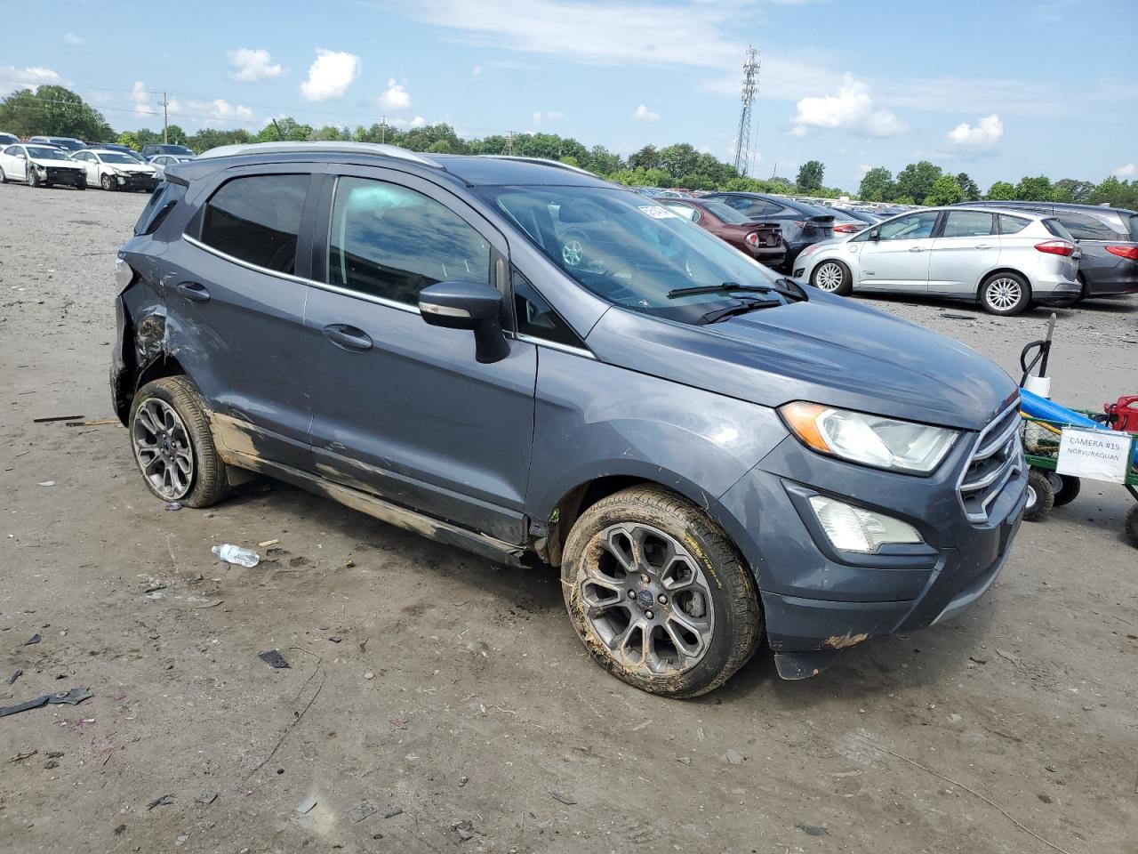 2018 Ford Ecosport Titanium VIN: MAJ3P1VE7JC203430 Lot: 57574704