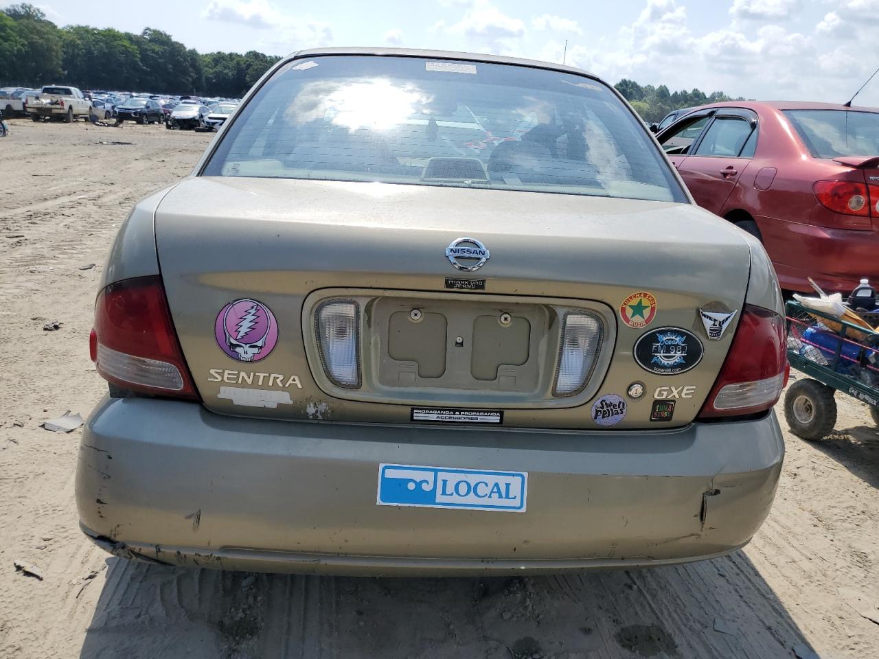 2003 Nissan Sentra Xe VIN: 3N1CB51D83L814106 Lot: 57201174