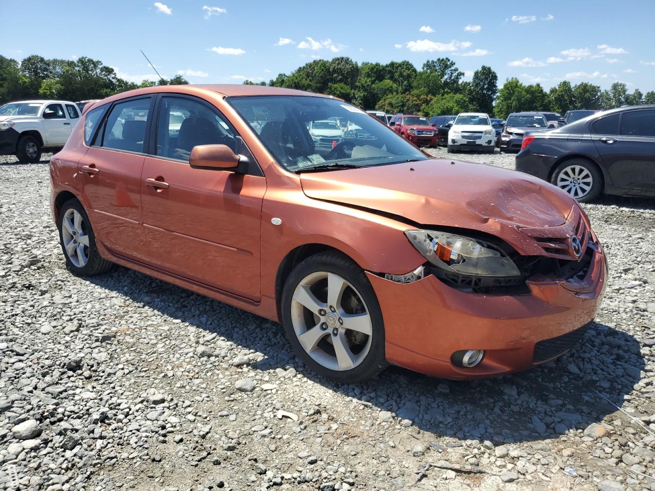 2004 Mazda 3 Hatchback VIN: JM1BK143641107079 Lot: 58393974