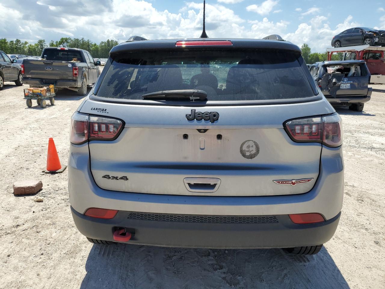 2019 Jeep Compass Trailhawk VIN: 3C4NJDDB3KT739794 Lot: 60644434