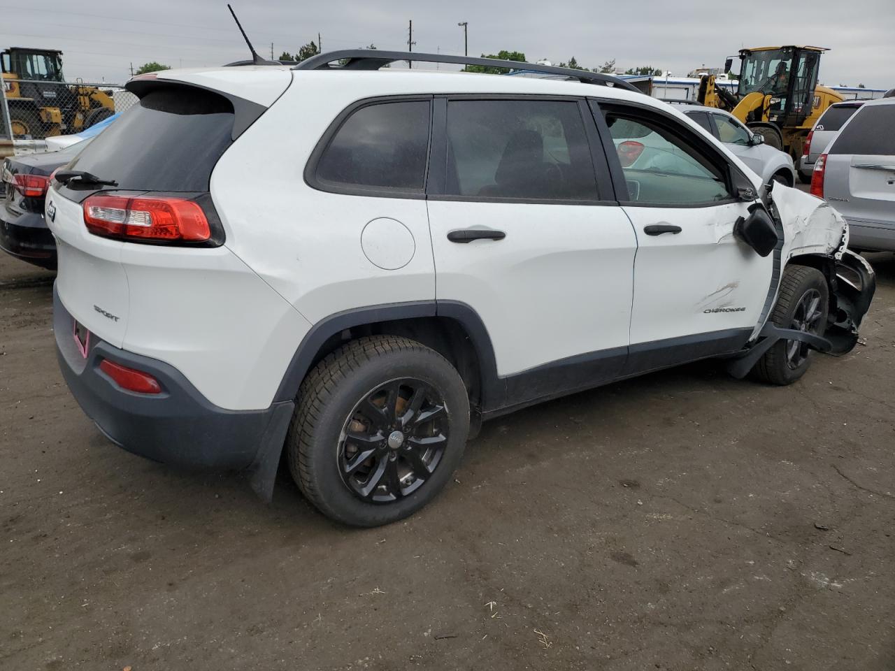 2016 Jeep Cherokee Sport white null gas 1C4PJLAB7GW258472 photo #4