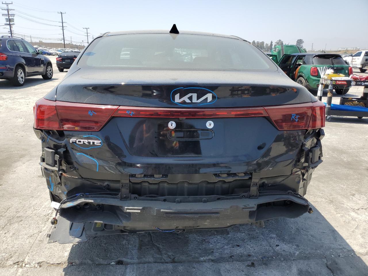 2022 Kia Forte Fe VIN: 3KPF24AD9NE490823 Lot: 58698444