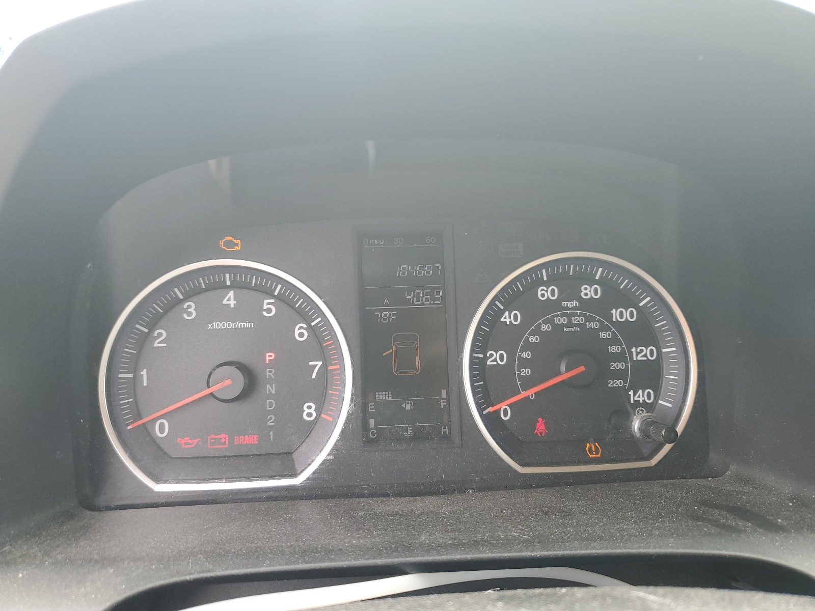 JHLRE48738C033654 2008 Honda Cr-V Exl