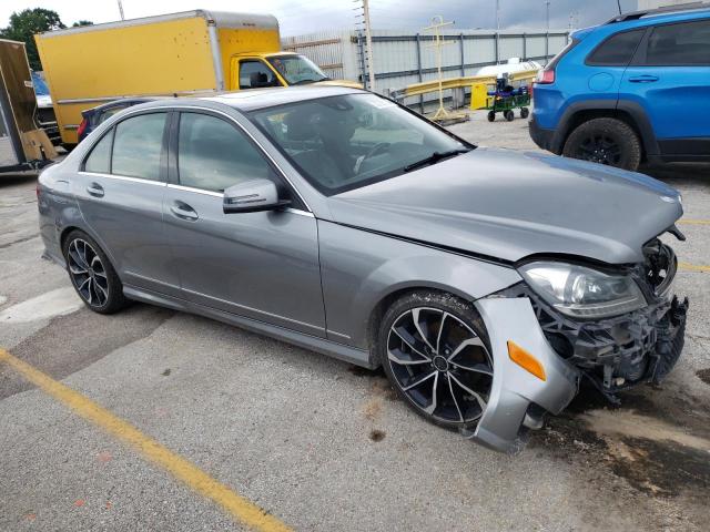 Sedans MERCEDES-BENZ C-CLASS 2013 Srebrny