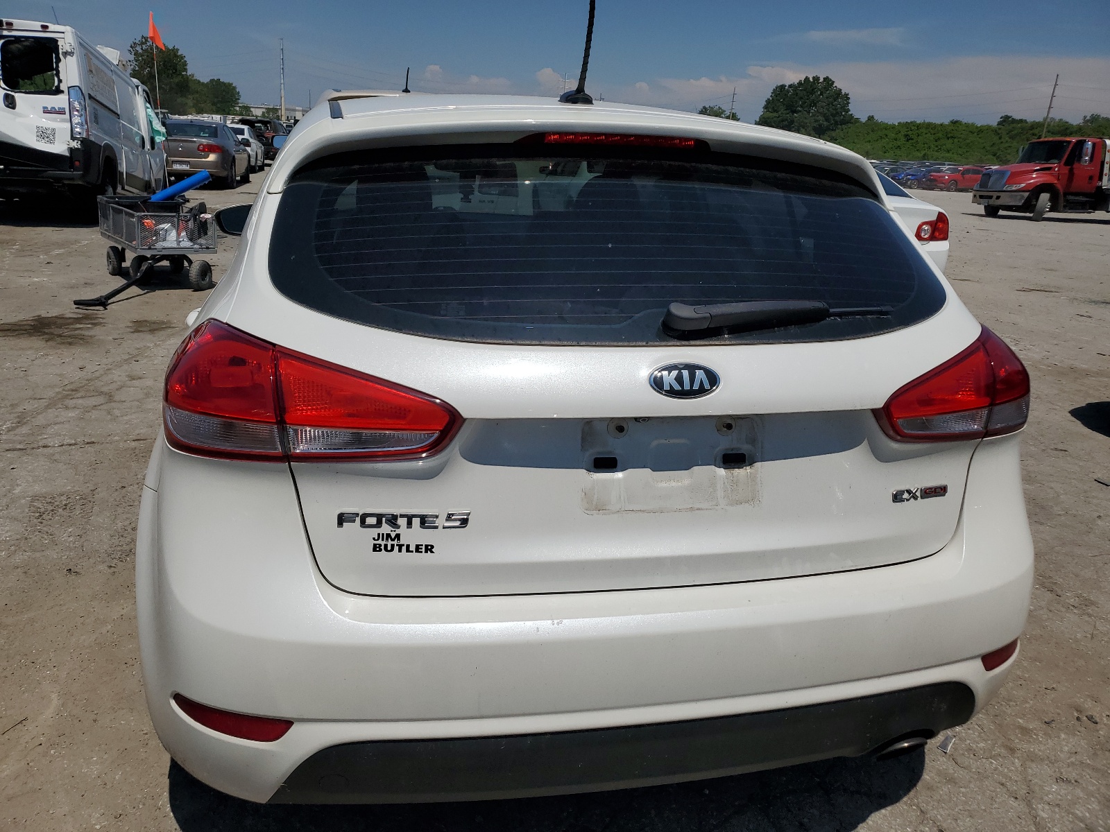 KNAFX5A87G5628431 2016 Kia Forte Ex