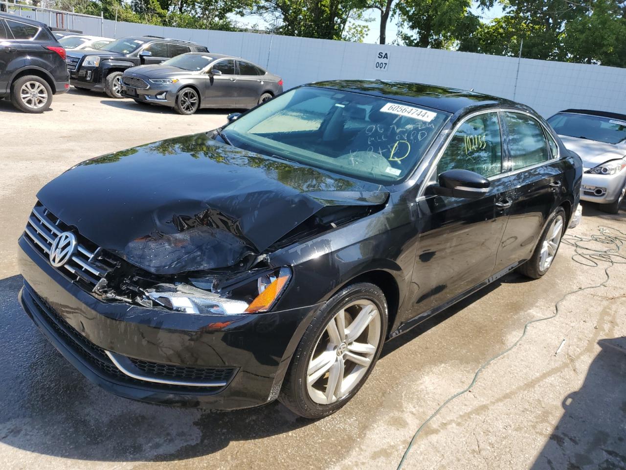 VIN 1VWBN7A37EC062753 2014 VOLKSWAGEN PASSAT no.1