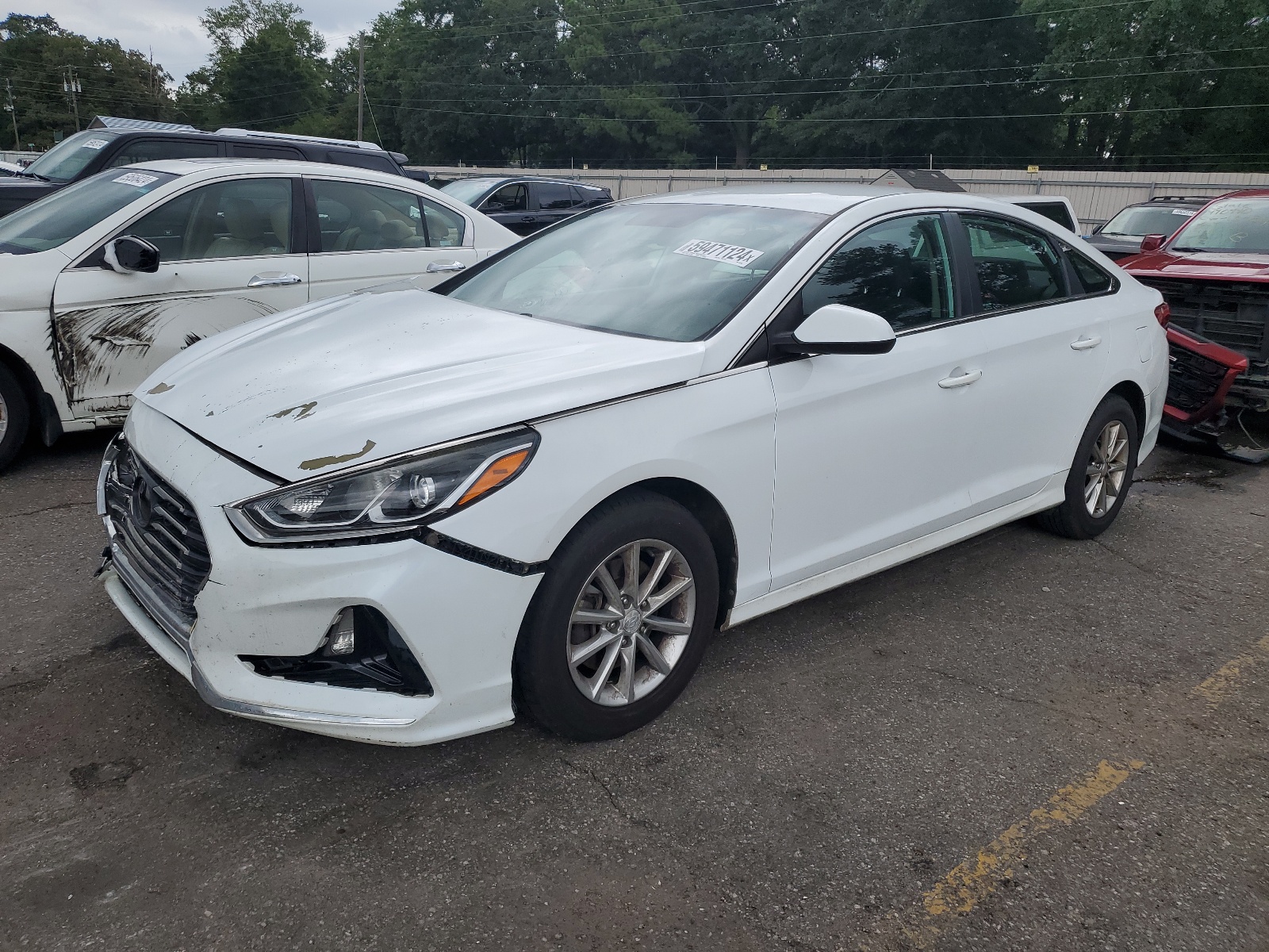 2019 Hyundai Sonata Se vin: 5NPE24AF8KH743148