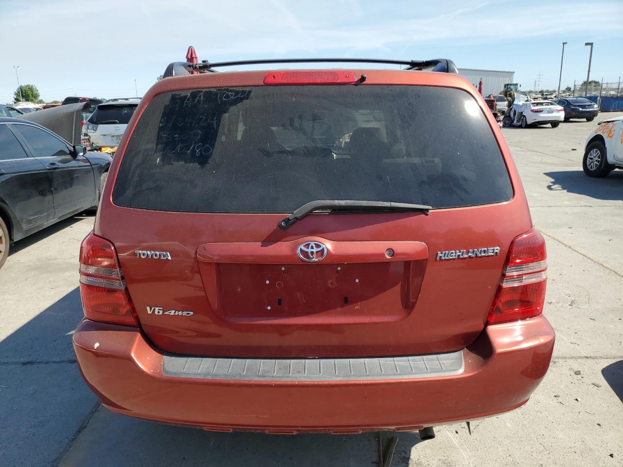 2002 Toyota Highlander Limited VIN: JTEHF21A020052053 Lot: 58893484