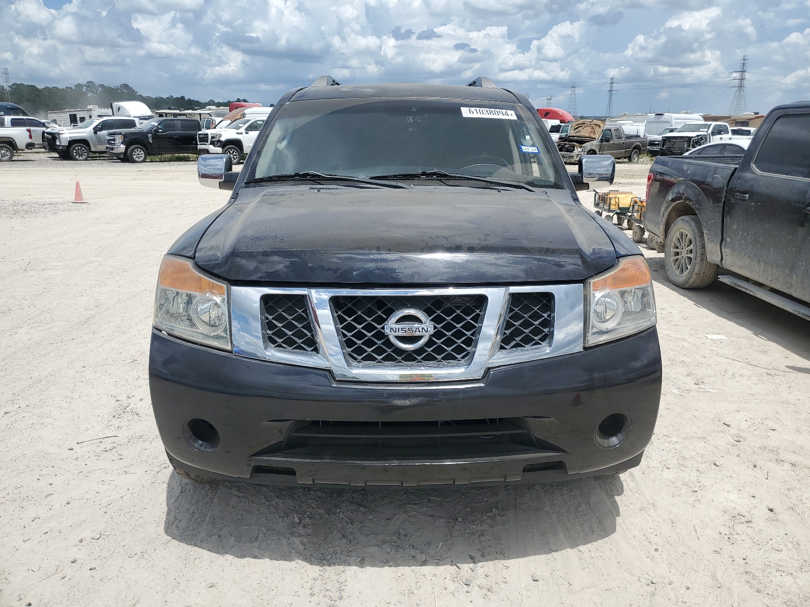 2012 Nissan Armada Sv vin: 5N1BA0ND0CN604605