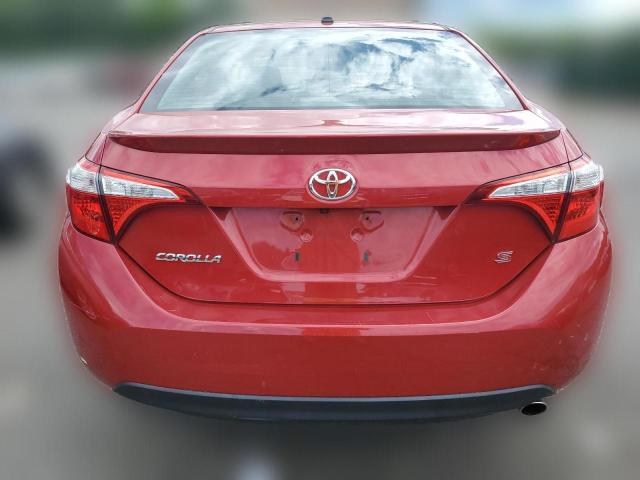  TOYOTA COROLLA 2016 Красный