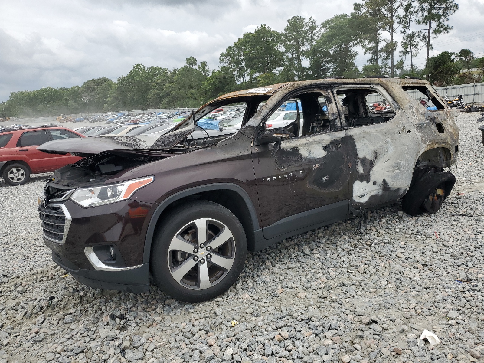 2020 Chevrolet Traverse Lt vin: 1GNEVHKW3LJ135227