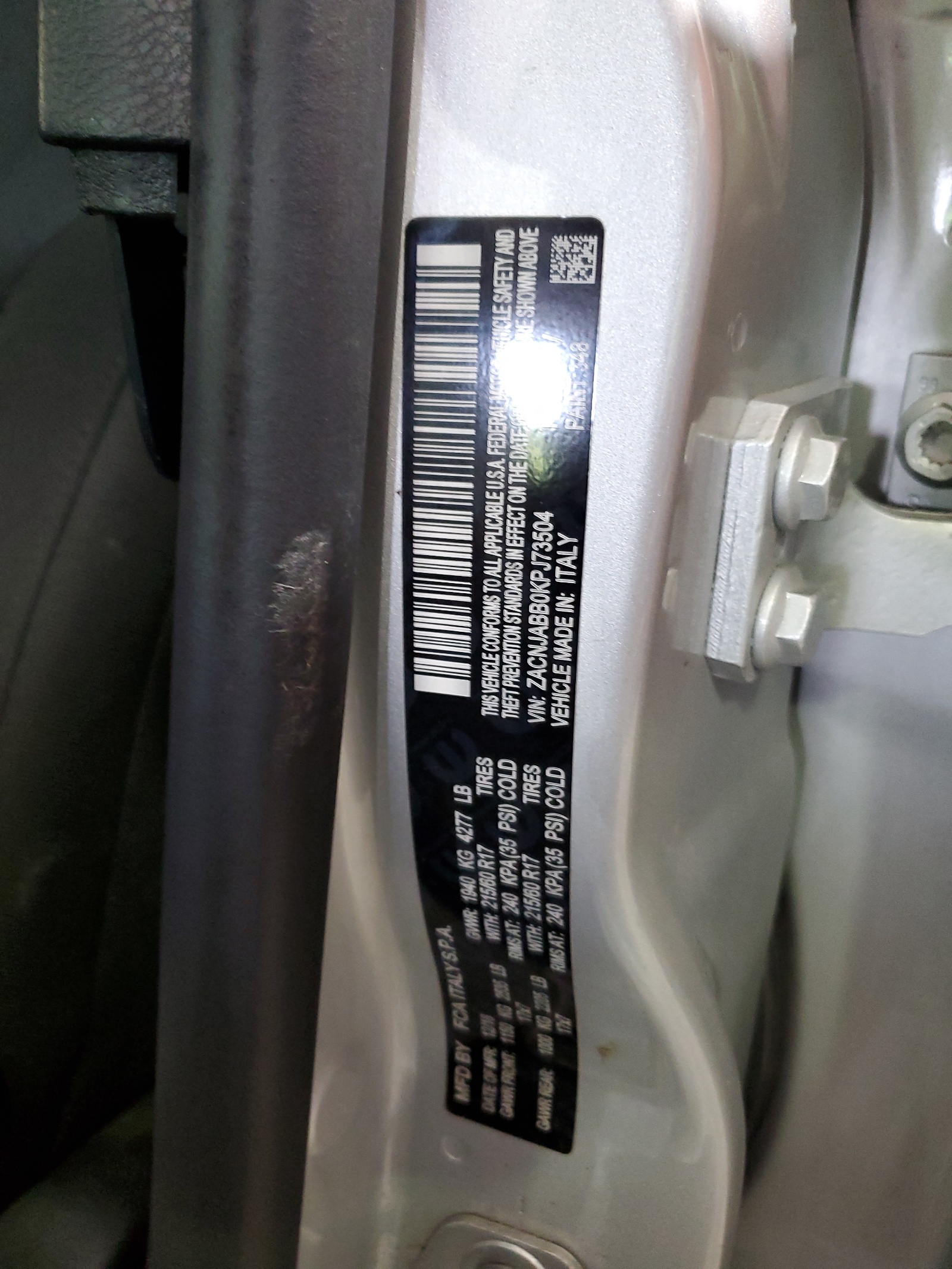 ZACNJABB0KPJ73504 2019 Jeep Renegade Latitude