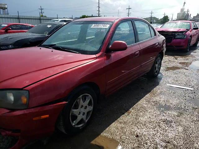 2005 Hyundai Elantra Gls VIN: KMHDN46D65U928993 Lot: 58951744