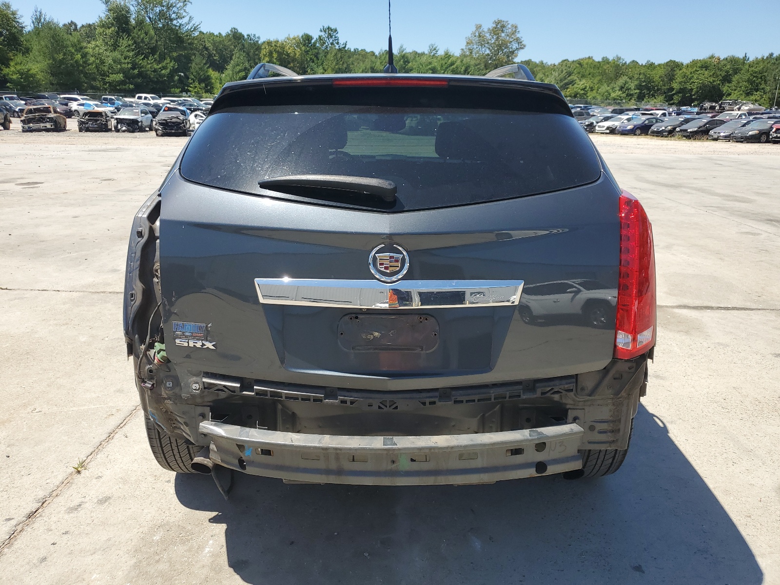 3GYFNAEY2AS563121 2010 Cadillac Srx Luxury Collection