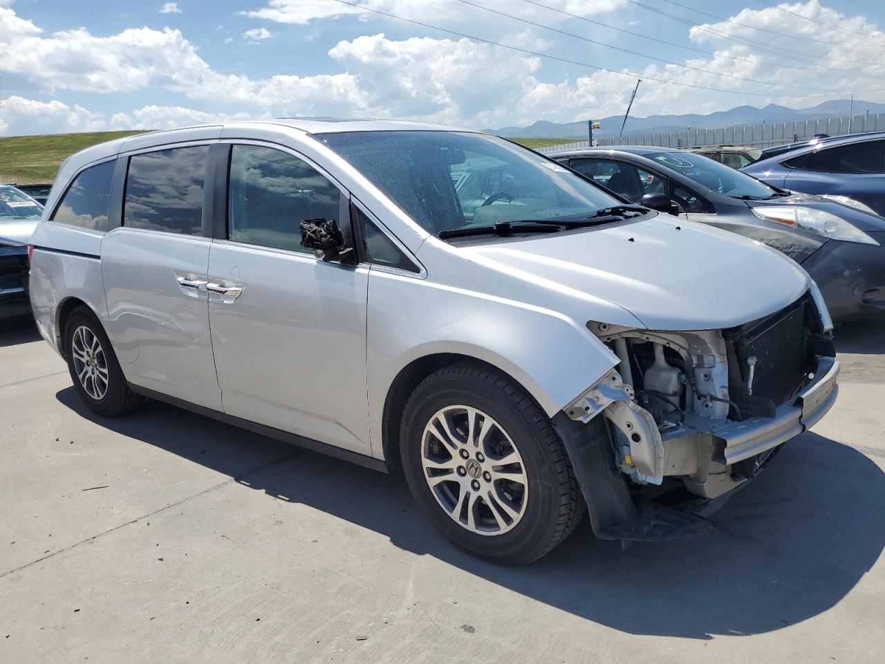 2012 Honda Odyssey Exl VIN: 5FNRL5H66CB051223 Lot: 57494284