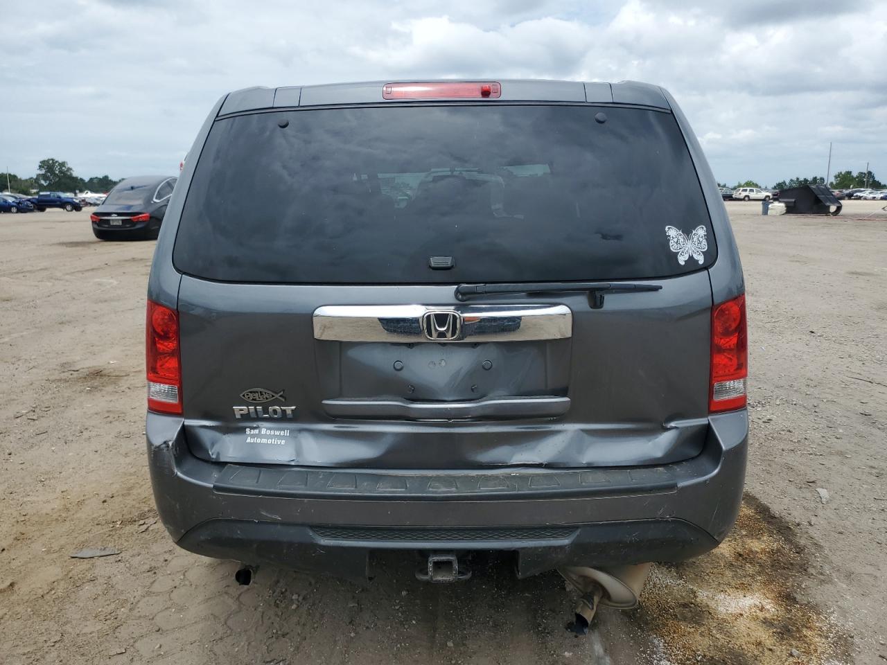 2013 Honda Pilot Lx VIN: 5FNYF3H22DB023778 Lot: 59671674