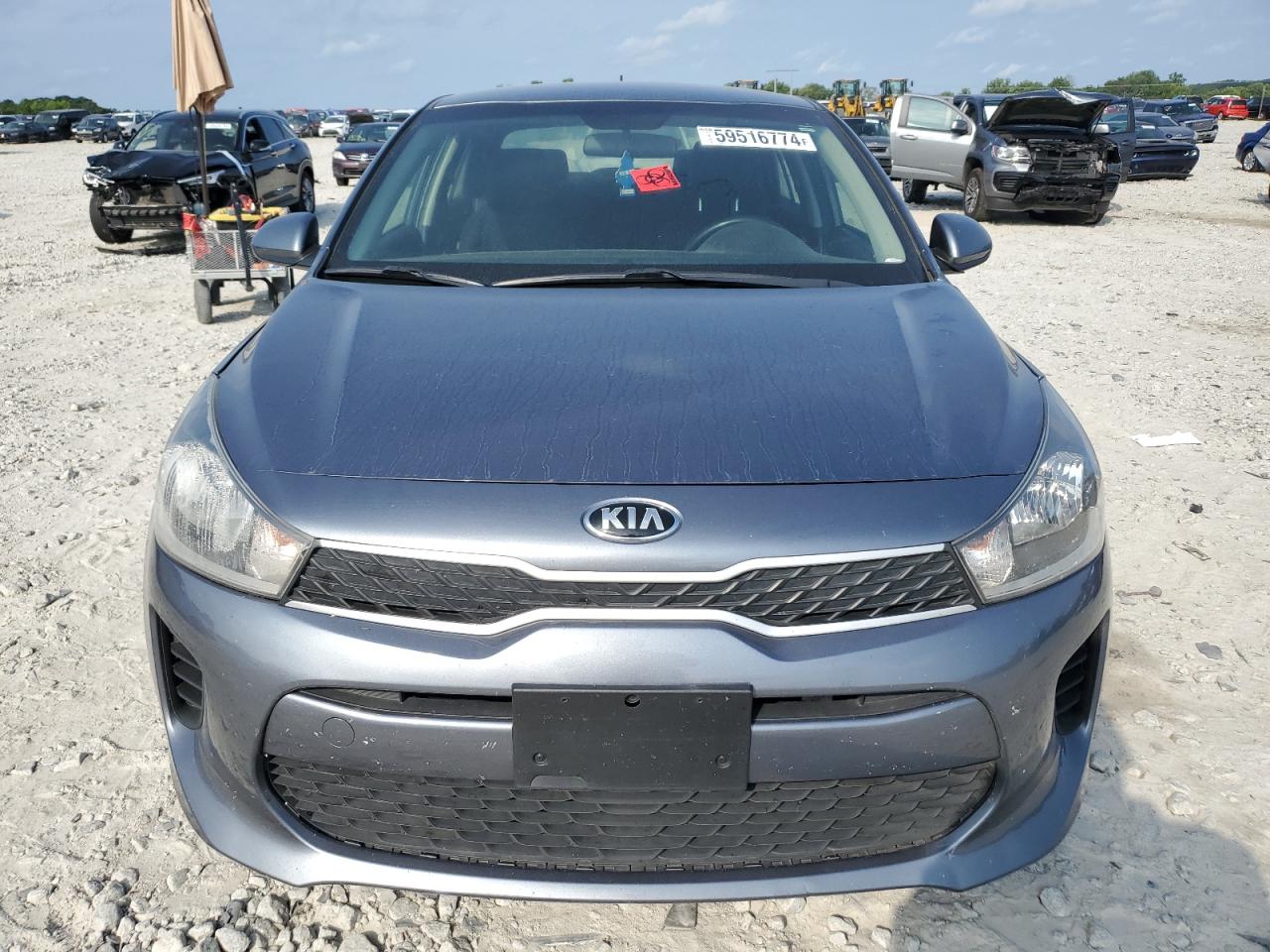 2020 Kia Rio Lx VIN: 3KPA24AD2LE288221 Lot: 59516774