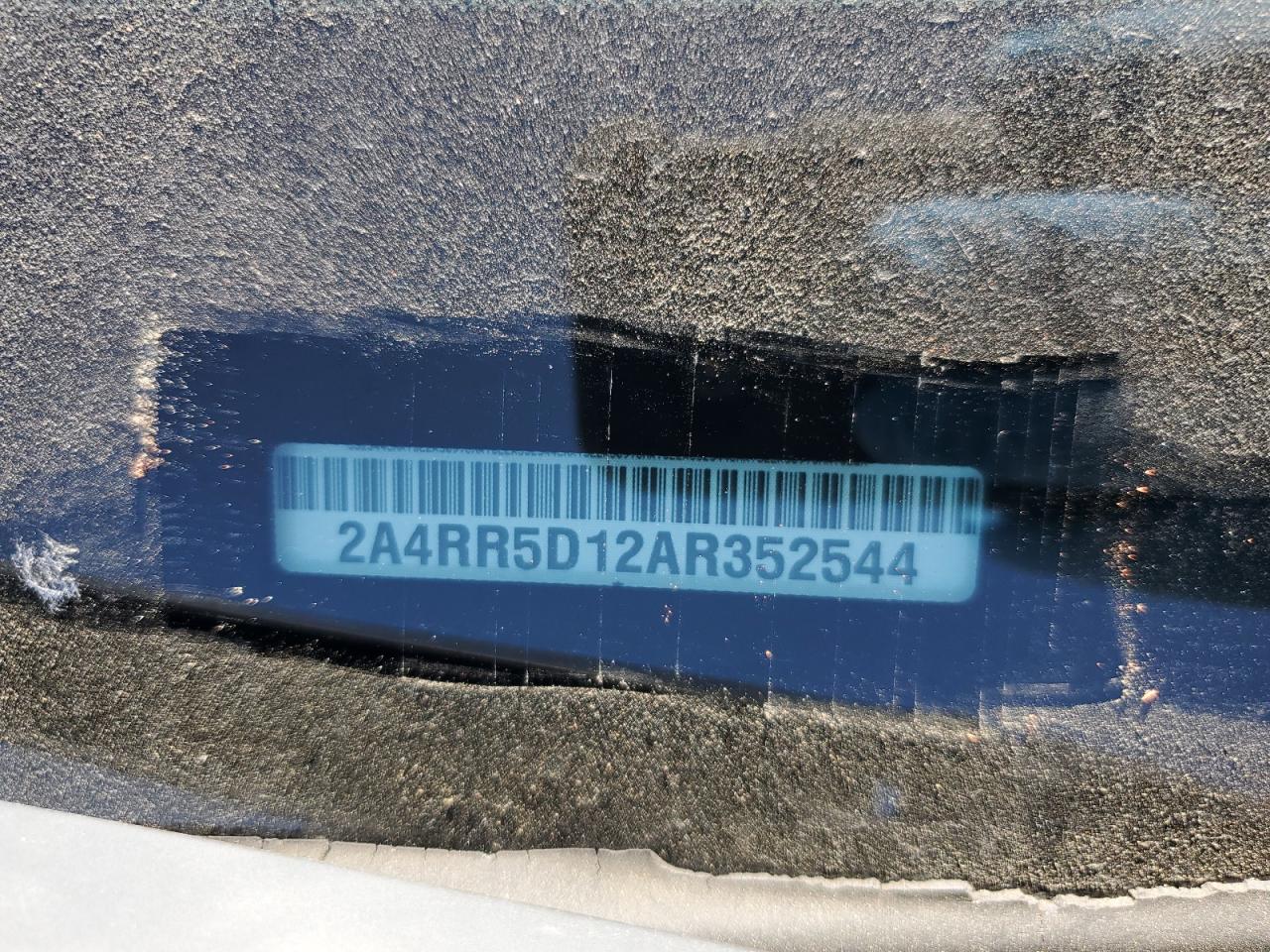 2010 Chrysler Town & Country Touring VIN: 2A4RR5D12AR352544 Lot: 60173254