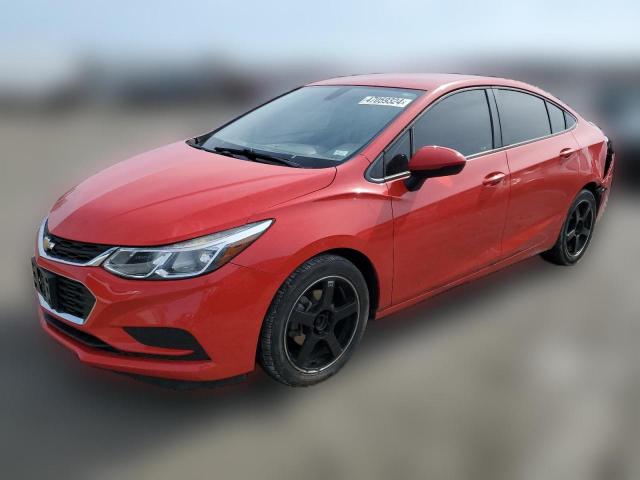  CHEVROLET CRUZE 2016 Червоний