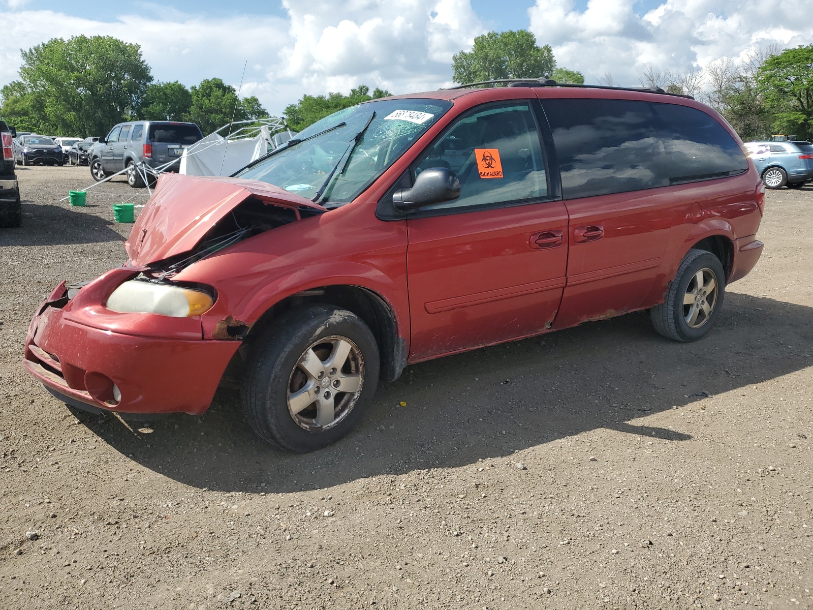 2D4GP44L45R185692 2005 Dodge Grand Caravan Sxt