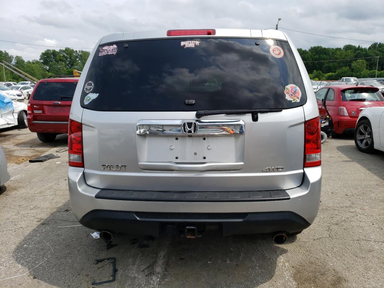 2013 Honda Pilot Exl VIN: 5FNYF4H55DB062056 Lot: 57552564