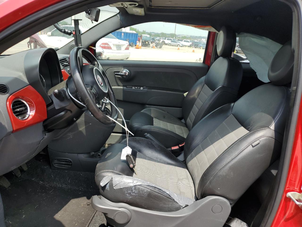 2012 Fiat 500 Sport VIN: 3C3CFFBR8CT100515 Lot: 57647004